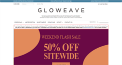 Desktop Screenshot of gloweave.com