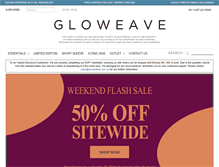 Tablet Screenshot of gloweave.com